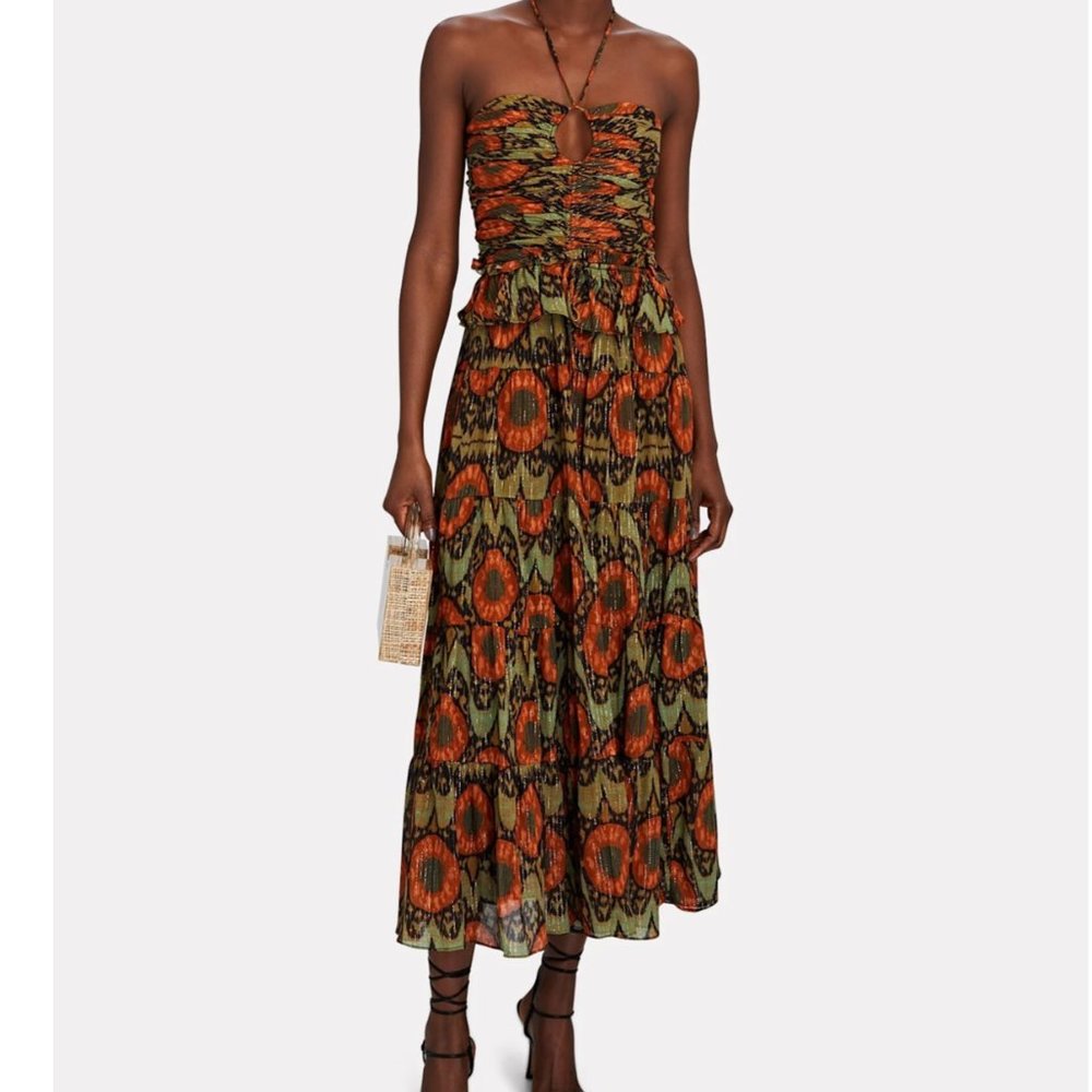 NWT Ulla Johnson Evanthe Midi Dress 12